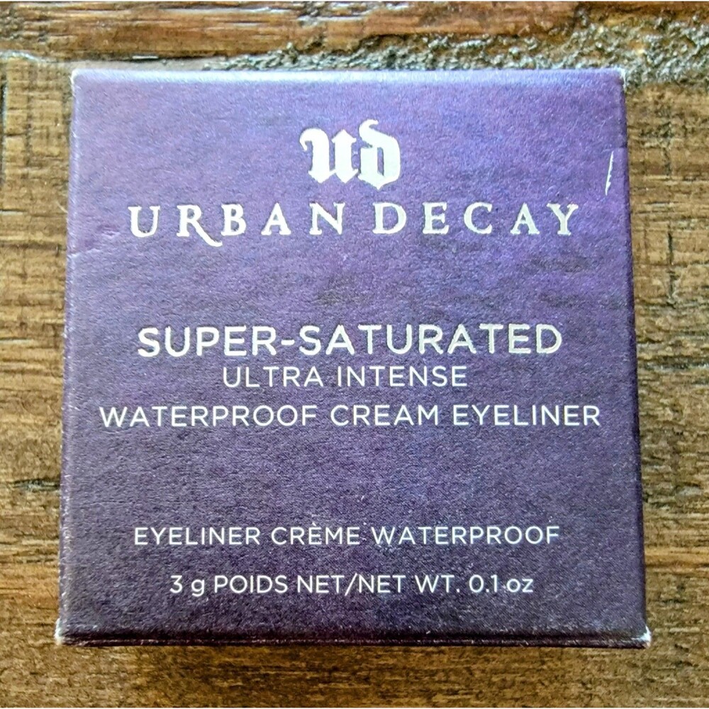NEW Urban Decay Makeup Super-Saturated Ultra Intense Waterproof Cream Eyeliner